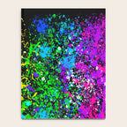 Black Rainbow Color Splatter Notebook Gallery Image 4