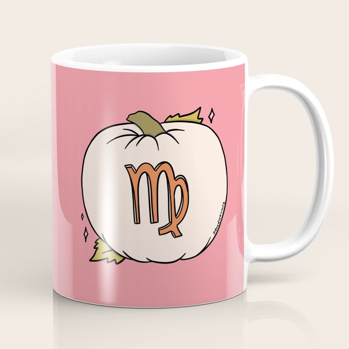 Virgo Pumpkin Coffee Mug Gallery Image 1