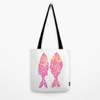 Indonesian Fish Duo - Pink Palette Tote Bag Gallery Image 2