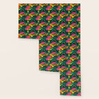 Wild Tropics Colorful Abstract Pattern Wallpaper Gallery Image 3