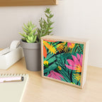 Wild Tropics Colorful Abstract Pattern Mini Art Print Gallery Image 2
