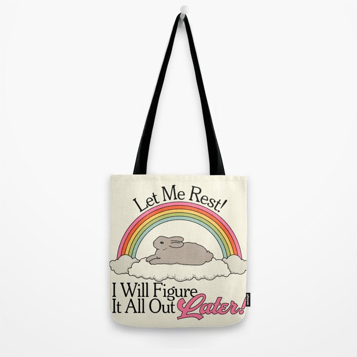 Figure It Out Later Tote Bag Gallery Image 2