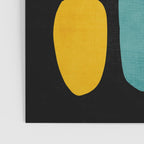 Black & Colorful Shapes Modern II Poster Gallery Image 3