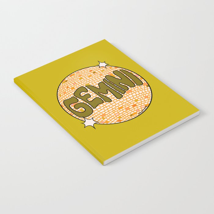 Gemini Disco Ball Notebook Gallery Image 2