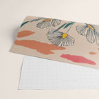 Petals in the Afternoon Sky Wrapping Paper Gallery Image 2