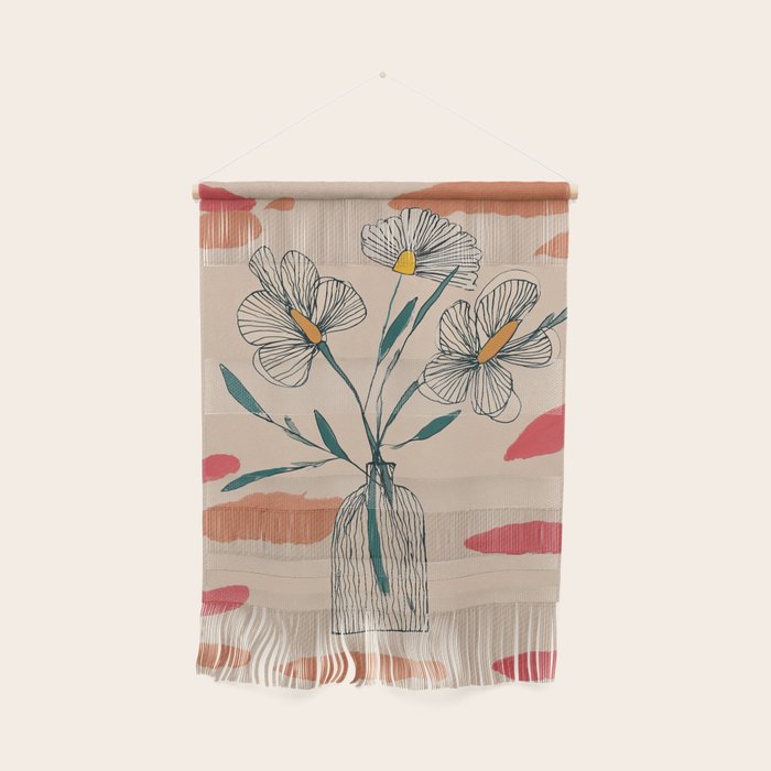 Petals in the Afternoon Sky Wall Hanging Gallery Image 1