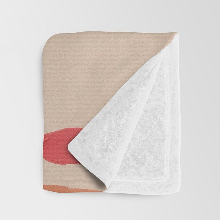 Petals in the Afternoon Sky Throw Blanket Gallery Image 3