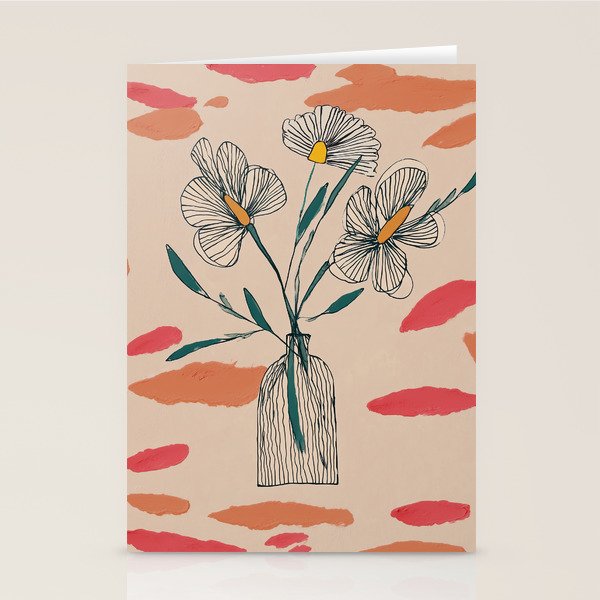 Petals in the Afternoon Sky Stationery Card Gallery Image 2