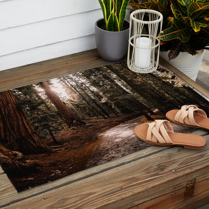 Walking Sequoia 4 Outdoor Rug Gallery Image 2