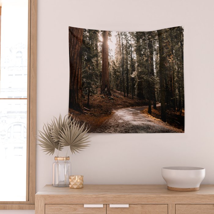 Walking Sequoia 4 Wall Tapestry Gallery Image 2
