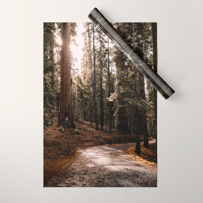 Walking Sequoia 4 Wrapping Paper Gallery Image 1