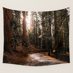 Walking Sequoia 4 Wall Tapestry Gallery Image 4