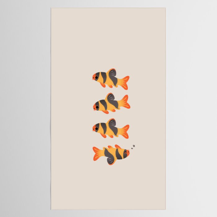 Clown loach Tablecloth Gallery Image 2