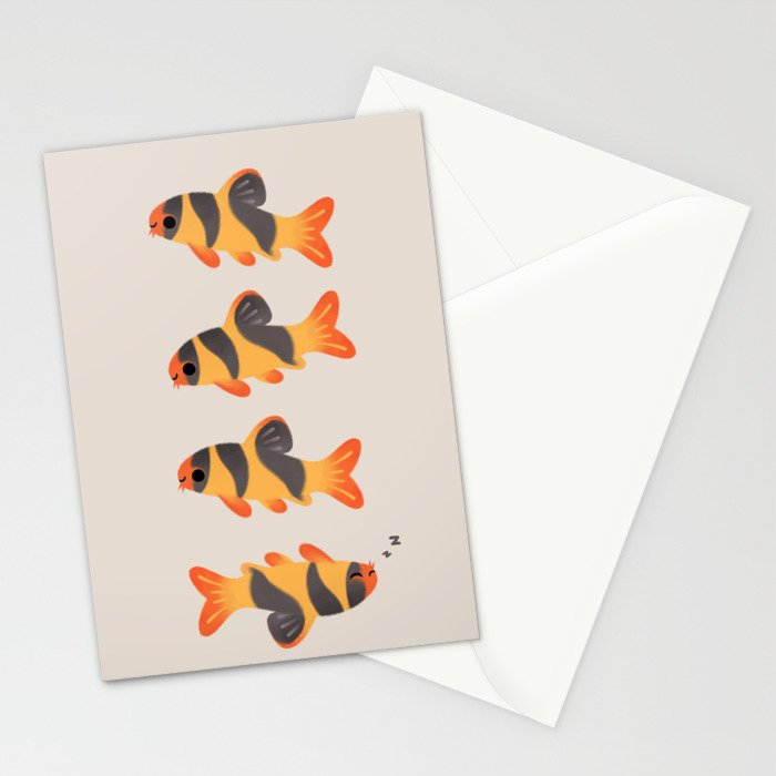 Clown loach Stationery Card Gallery Image 2