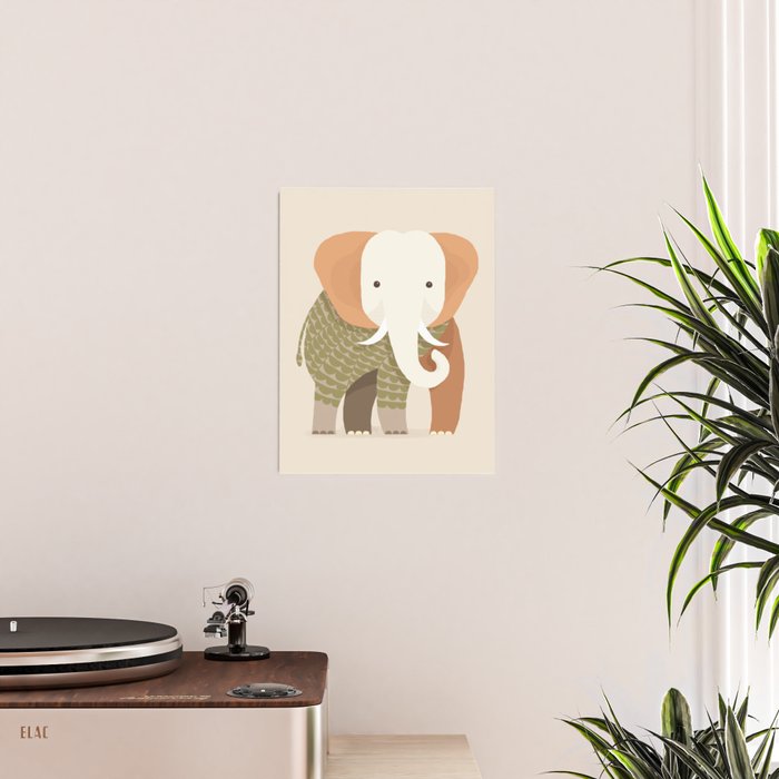 Whimsical Elephant Poster Gallery Image 2