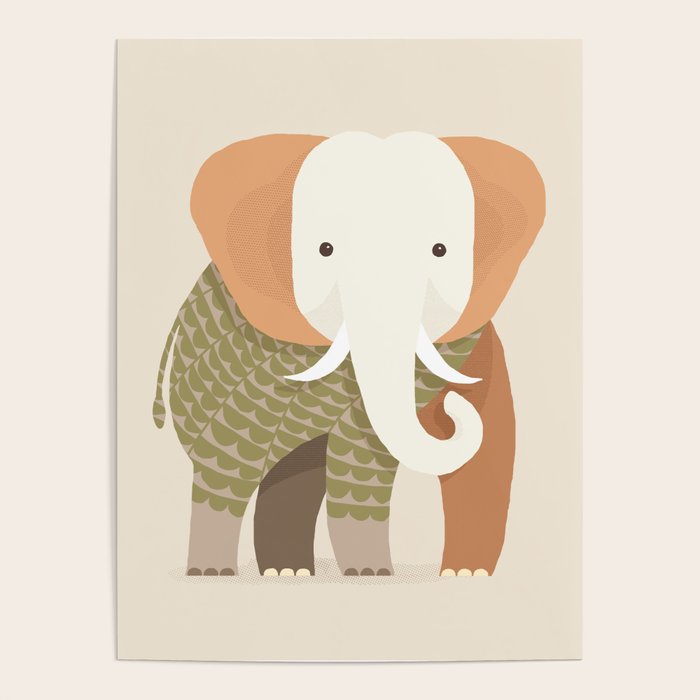 Whimsical Elephant Poster Gallery Image 4