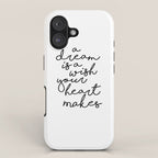 A Dream Is A Wish Your Heart Makes iPhone Case Gallery Image 1