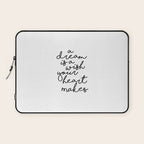 A Dream Is A Wish Your Heart Makes Laptop Sleeve Gallery Image 1