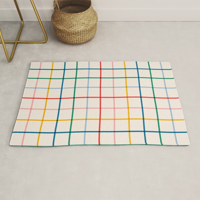 Simple Check - primary Rug Gallery Image 1