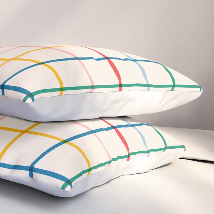 Simple Check - primary Pillow Sham Gallery Image 3