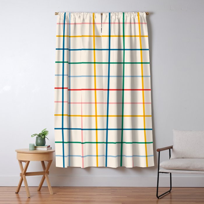 Simple Check - primary Window Curtain Gallery Image 5