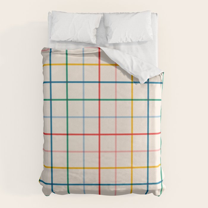 Simple Check - primary Duvet Cover Gallery Image 6