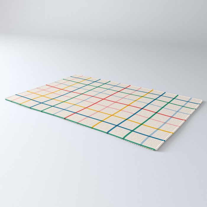 Simple Check - primary Rug Gallery Image 3