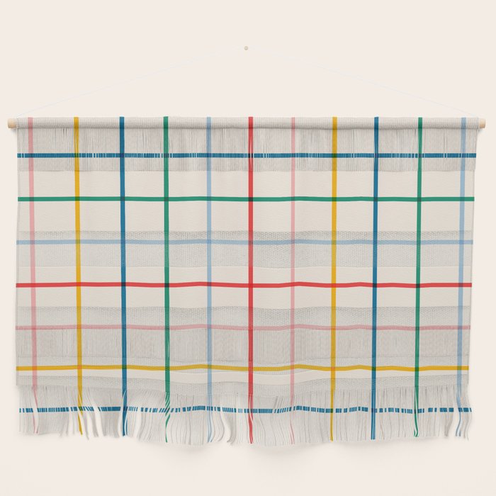 Simple Check - primary Wall Hanging Gallery Image 1