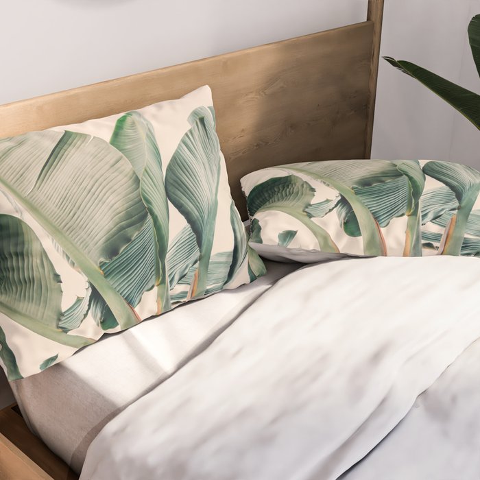 Around The Bend #1 - Modern Tropical Photograph Pillow Sham Gallery Image 2