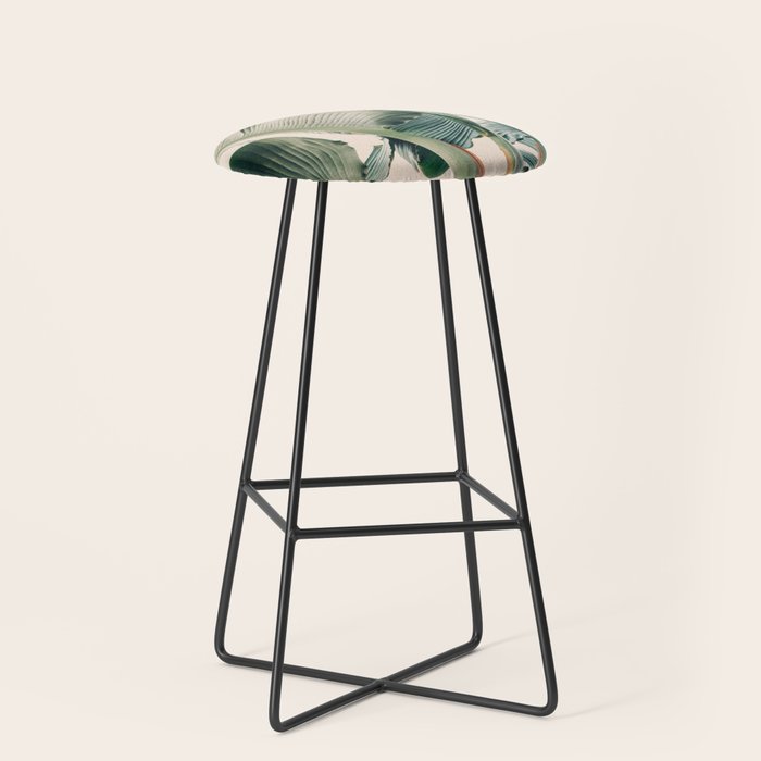 Around The Bend #1 - Modern Tropical Photograph Stool Gallery Image 1