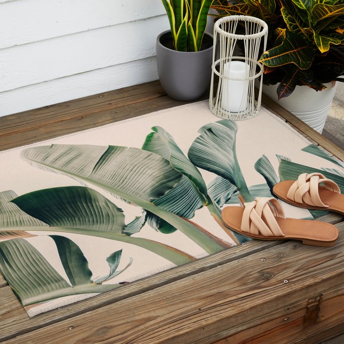 Around The Bend #1 - Modern Tropical Photograph Outdoor Rug Gallery Image 2