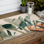 Around The Bend #1 - Modern Tropical Photograph Outdoor Rug Gallery Image 2