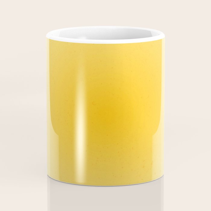 Yellow Gradient Aesthetic Sunshine Coffee Mug Gallery Image 4