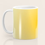 Yellow Gradient Aesthetic Sunshine Coffee Mug Gallery Image 3