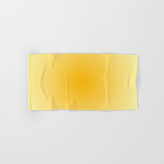 Yellow Gradient Aesthetic Sunshine Bath Towel Gallery Image 1