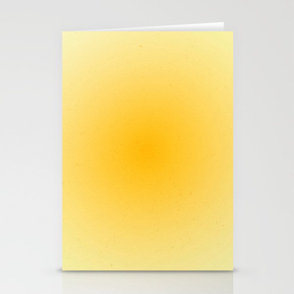 Yellow Gradient Aesthetic Sunshine Stationery Card Gallery Image 2