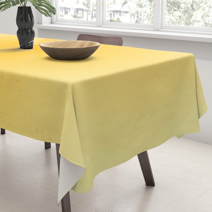 Yellow Gradient Aesthetic Sunshine Tablecloth Gallery Image 3