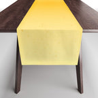 Yellow Gradient Aesthetic Sunshine Table Runner Gallery Image 1