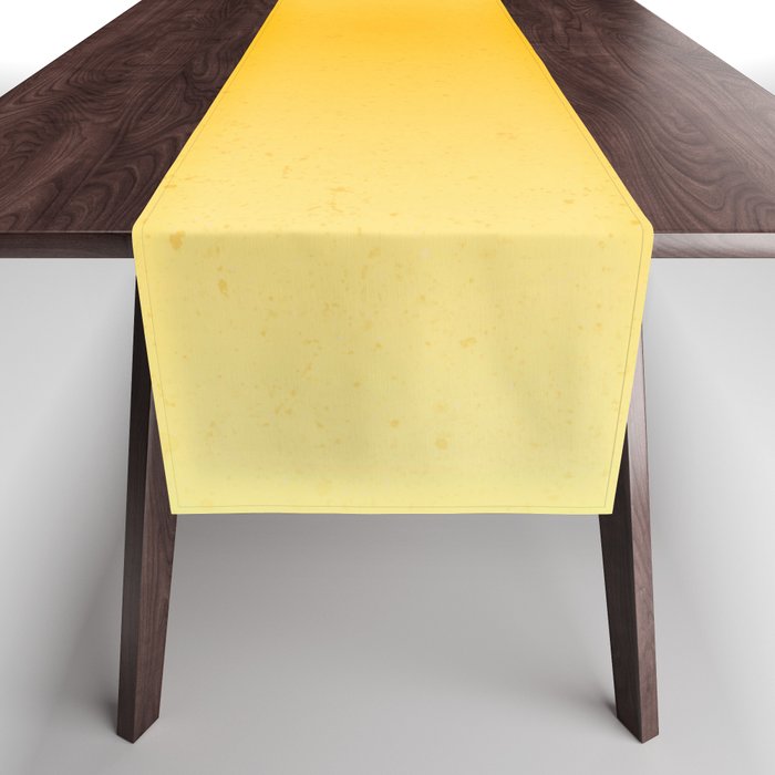 Yellow Gradient Aesthetic Sunshine Table Runner Gallery Image 1