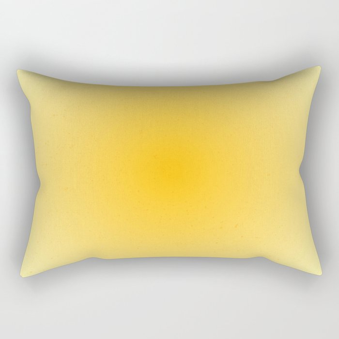 Yellow Gradient Aesthetic Sunshine Rectangular Pillow Gallery Image 1