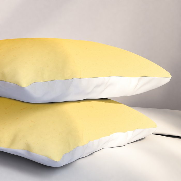 Yellow Gradient Aesthetic Sunshine Pillow Sham Gallery Image 3