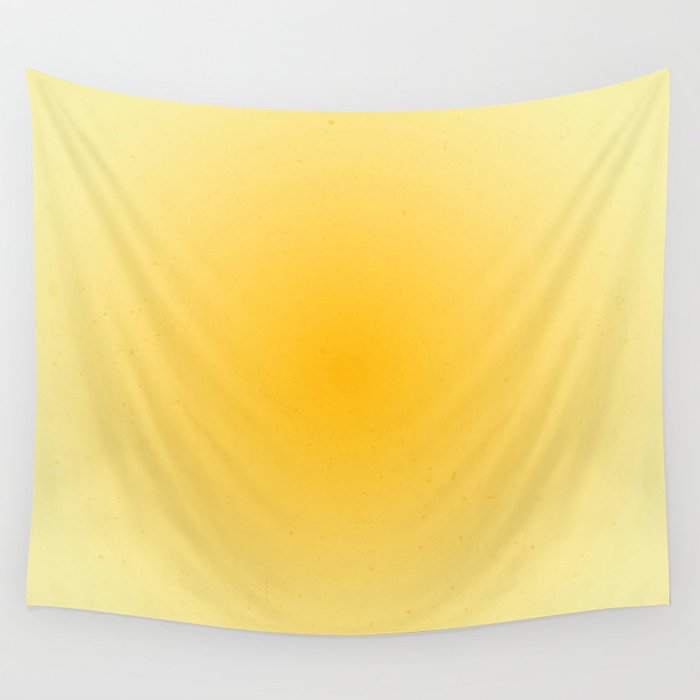 Yellow Gradient Aesthetic Sunshine Wall Tapestry Gallery Image 4