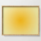 Yellow Gradient Aesthetic Sunshine Serving Tray Gallery Image 1