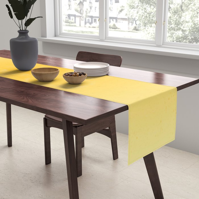Yellow Gradient Aesthetic Sunshine Table Runner Gallery Image 2