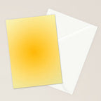 Yellow Gradient Aesthetic Sunshine Stationery Card Gallery Image 2