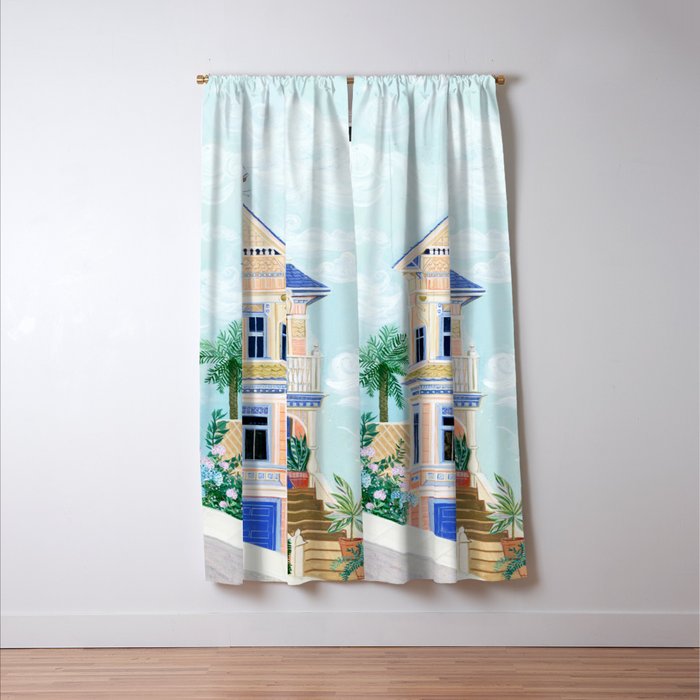 Little Victorian House Window Curtain Gallery Image 3
