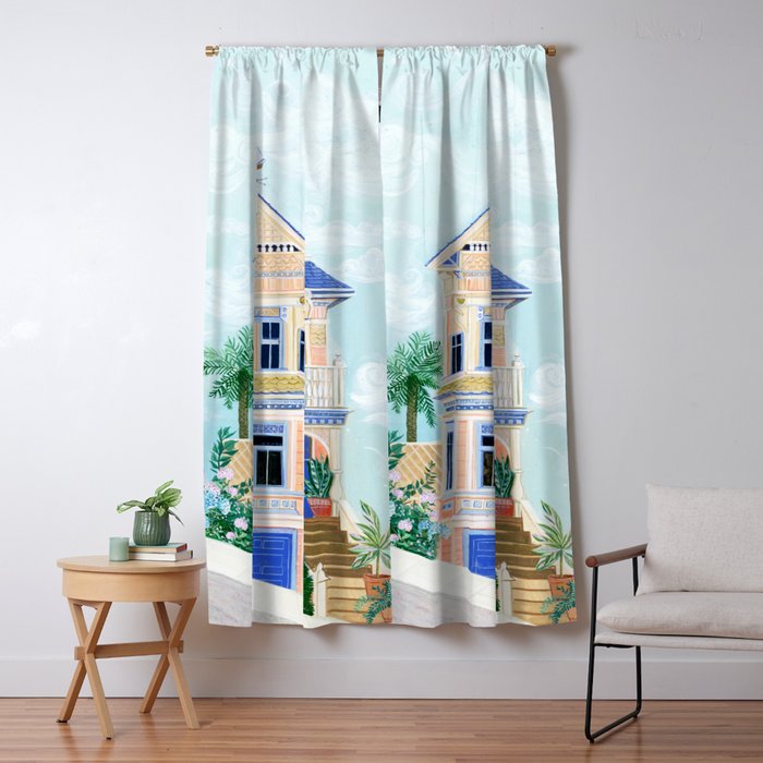 Little Victorian House Window Curtain Gallery Image 5