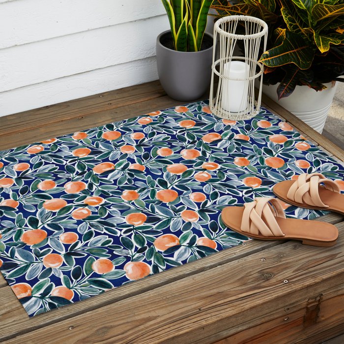 Summer Citrus Outdoor Rug Gallery Image 2