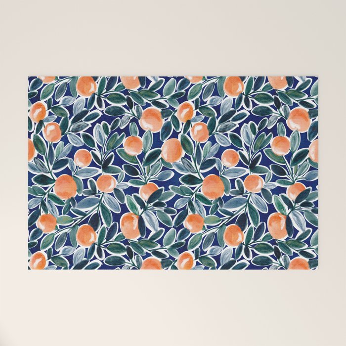 Summer Citrus Welcome Mat Gallery Image 1