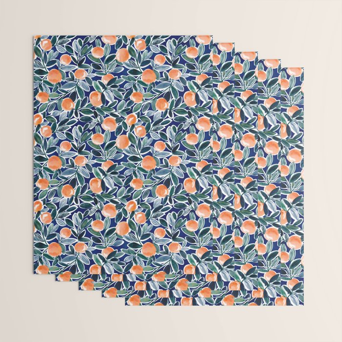 Summer Citrus Wrapping Paper Gallery Image 3